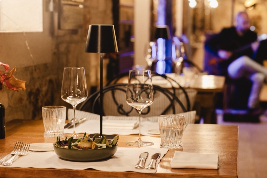 Meneghetti Wine Hotel & Winery — The table