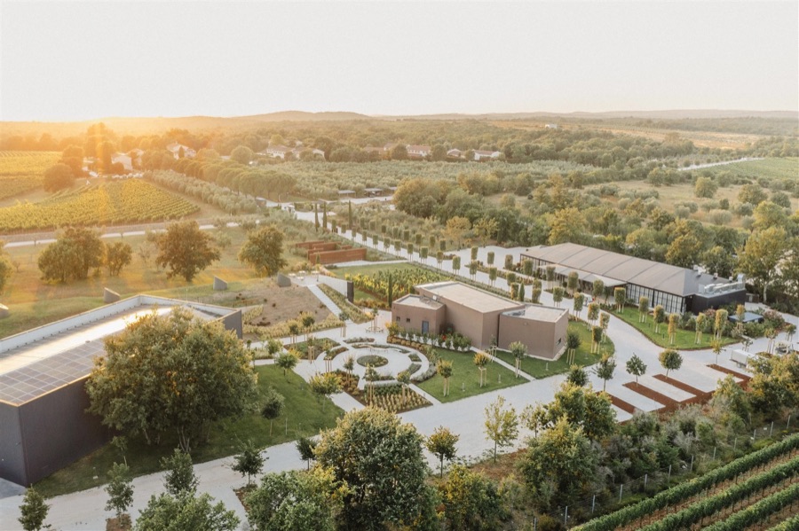 Meneghetti Wine Hotel & Winery — The garden